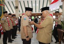 Pengukuhan Pengurus Kwartir Cabang Gerakan Pramuka Masa Bakti 2025-2030